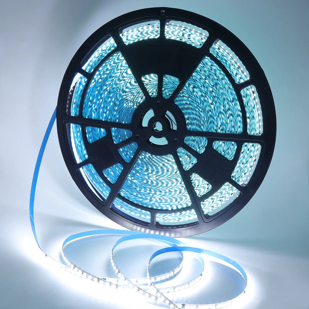10M 20M 50M 220V LED Strip Light No Need Driver for Home 2835 120LEDs/M High Bright Flexible Light IP44 Waterproof Adhesive Tape
